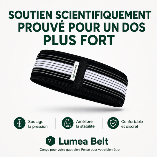 Lumea Belt - soutien pour la sciatique et les douleurs lombaires